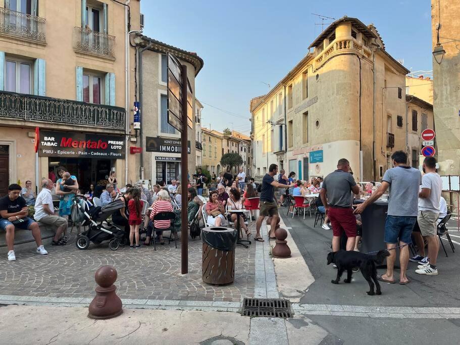 Charming Village House With Roof Top Terrace! Thezan-les-Beziers 외부 사진