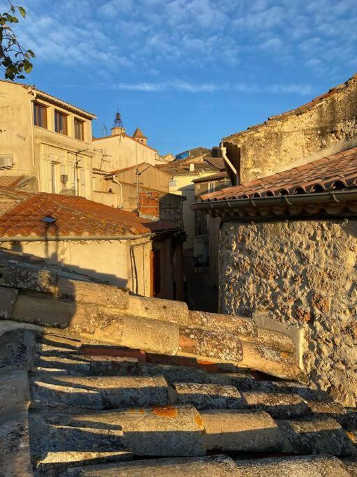 Charming Village House With Roof Top Terrace! Thezan-les-Beziers 외부 사진